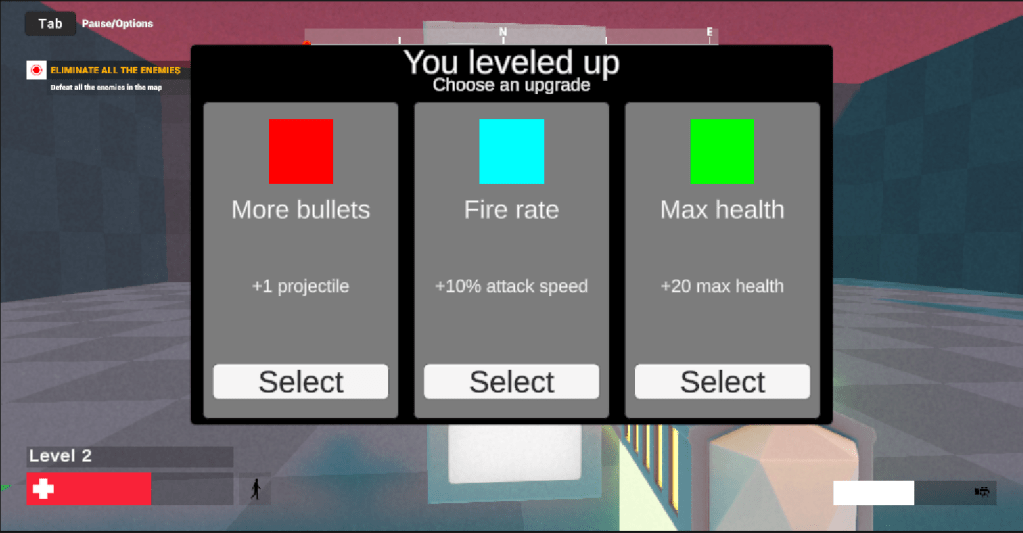 Roguelike Upgrade system